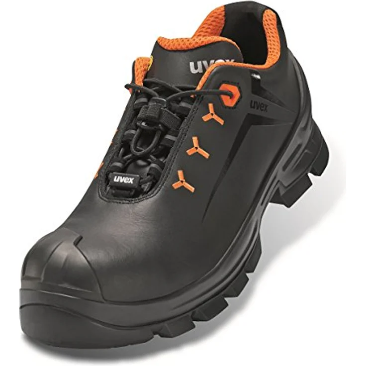 Uvex 2 Vibram S3 HI HRO SRC 65222, Schutzschuhe aus wasserabweisendem Narbenleder mit durchtrittsicherer Zwischensohle, Größe 52 EU – Bild 1