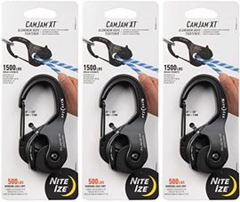 Nite Ize Camjam XT Aluminium Seil Spanner groß (3er Pack)