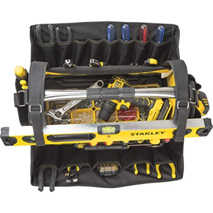 Stanley FatMax hochwertige Tragetasche-Werkzeugtasche, schneller Zugriff zum Werkzeug – Bild 4
