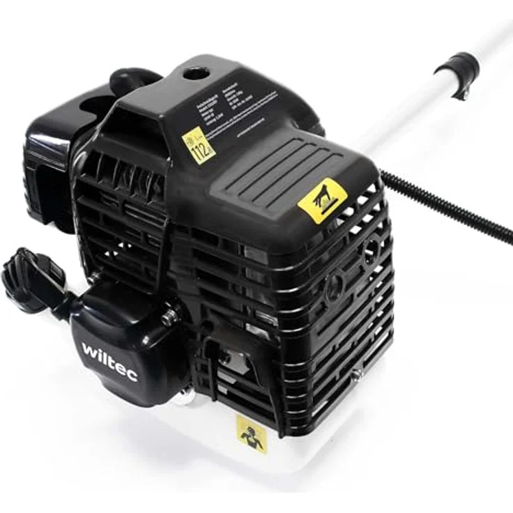 Wiltec - 2in1 Benzin Rasentrimmer, 1,76PS 1,3kW, mit Motorsense und Freischneider – Bild 4