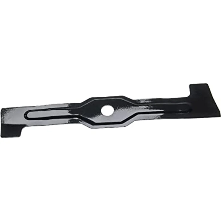 vhbw Ersatz-Messer kompatibel mit Makita 7290888, BLM430, DLM430, DLM431, DLM431Z Rasenmäher - Ersatzklinge, Schwarz – Bild 3