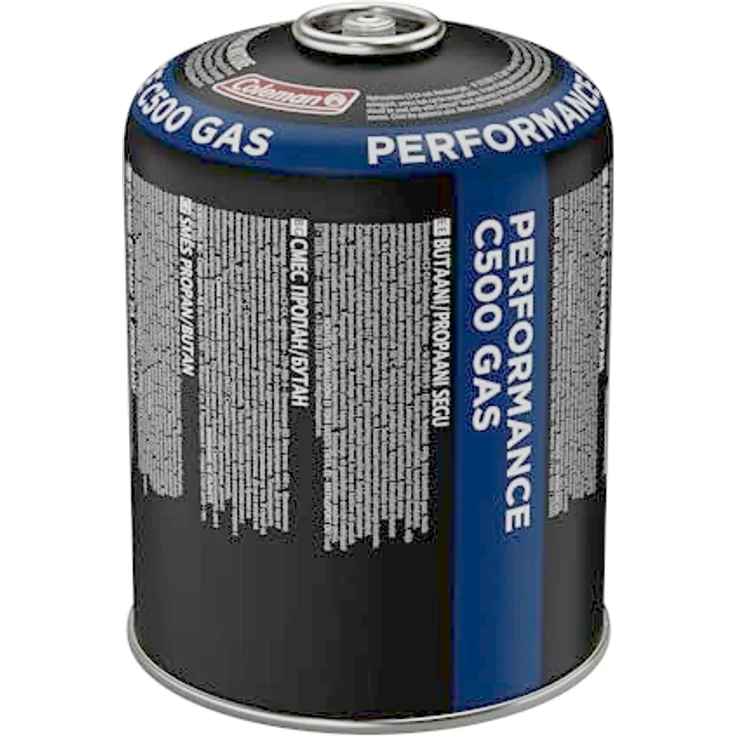 Coleman C500 Performance Gaskartusche, Ventilkartusche mit Schraubventil, 440g Butan/Propan-Gemisch, geeignet für Campingkocher und Lampen, Nutzung bis -15°C – Bild 1