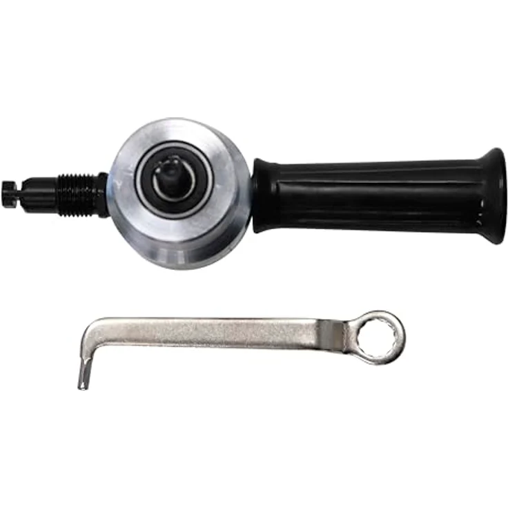 Boxer Blechschneider 13 x 6 cm, Präzisions-Schneidwerkzeug mit 360° drehbarem Kopf für Stahl, Aluminium, Kupfer und Kunststoff – Bild 3
