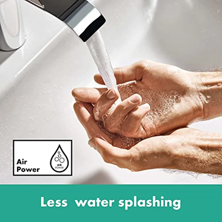 Hansgrohe Vivenis Badewannenanschluss, Duschinstallation mit 202 mm Ausladung, 24,3 l/min Durchflussleistung – Bild 2