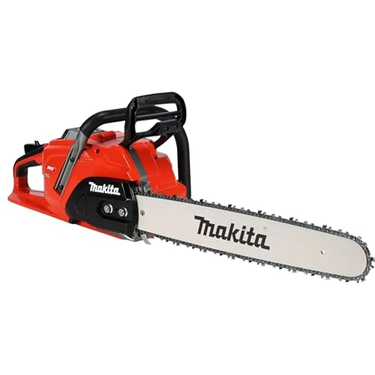 Makita UC030GE103, 40V Akku-Kettensäge in Signalrot, 50 cm Schienenlänge, 29 m/s Kettengeschwindigkeit, inkl. Akku und Ladegerät – Bild 4