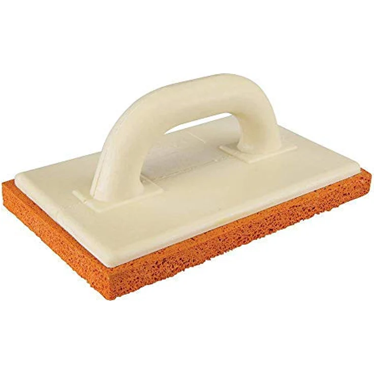 Silverline PU-Reibebrett mit Schwammgummi-Auflage Grobporig, 140 x 230 mm für strukturierte Oberflächen – Bild 3