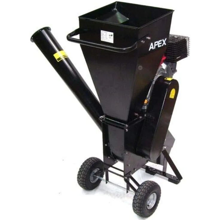 15 PS Benzin Gartenhäcksler Häcksler Holzhäcksler 102mm Motorhäcksler Garten, Holz-Shredder Gartenschredder AWZ – Bild 4