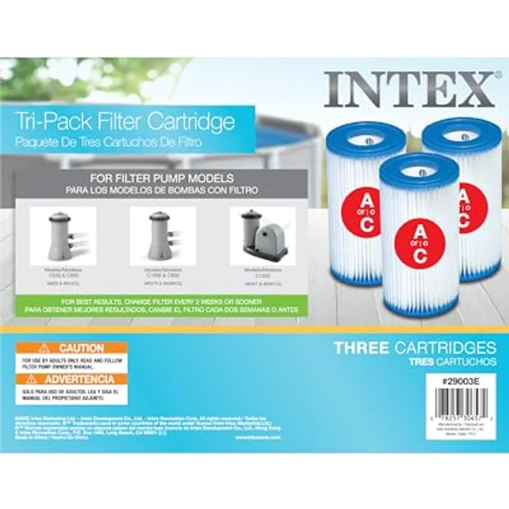 Intex Filterkartusche Typ A für Swimming Pool Set Easy und Frame – Bild 2