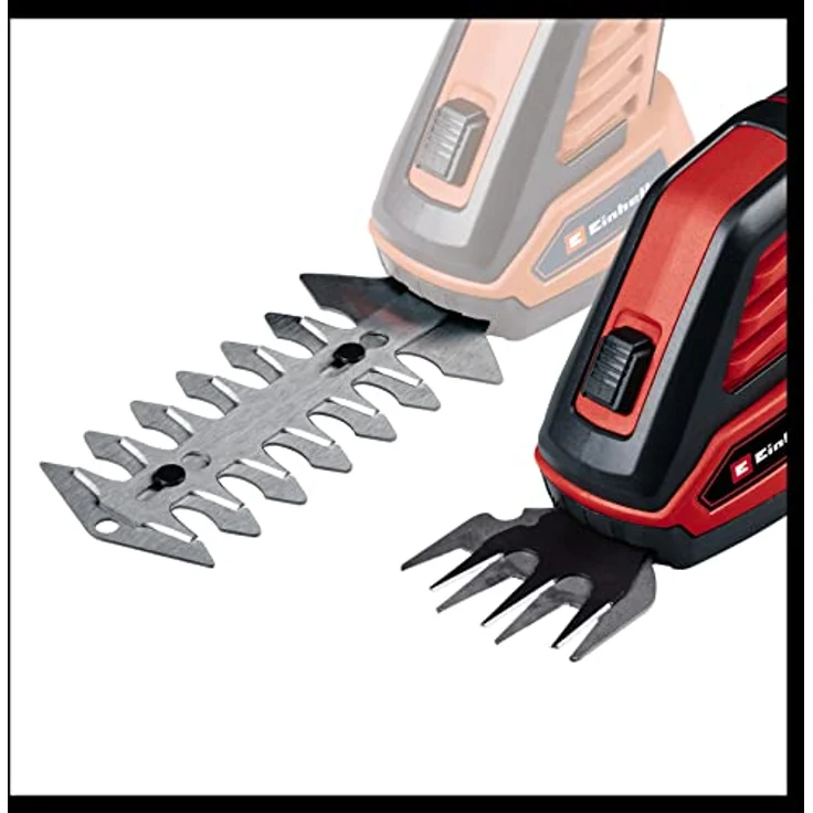 Einhell Akku-Gras und Strauchschere GC-CG 3,6/70 Li WT (3,6 V, 2,0 Ah Li-Ion Akku, 70 mm Grasscherenmesser, 110 mm Strauchscherenmesser, inkl. Ladekabel) – Bild 5