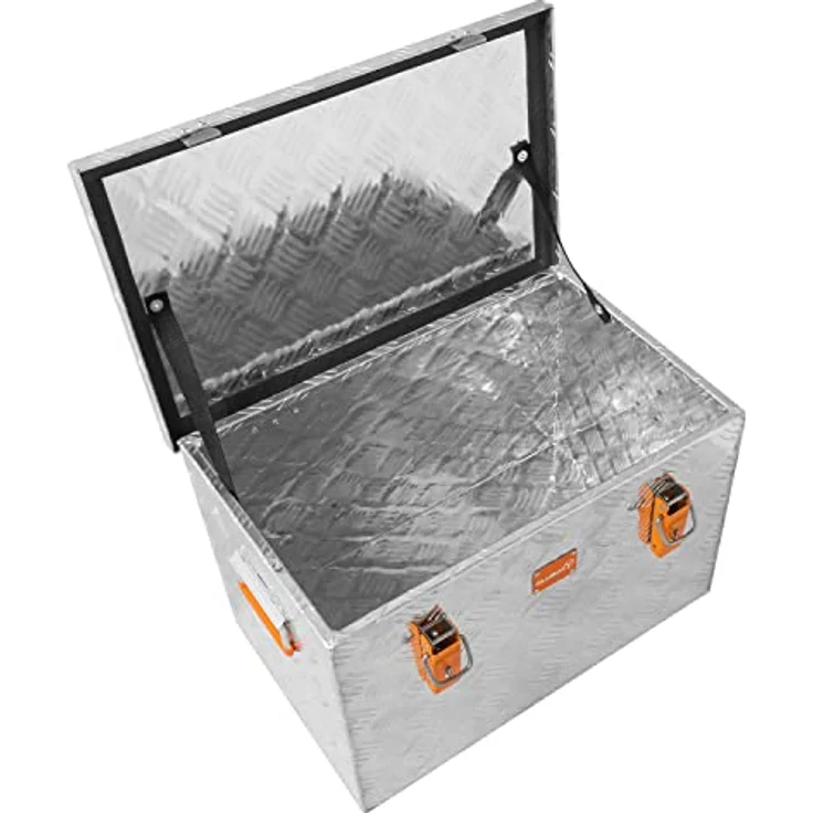 alubox Werkzeugkiste Riffelblech ABX-RL67 Aluminium 1,5mm Werkzeugkiste leicht und robust 67 Liter – Bild 5