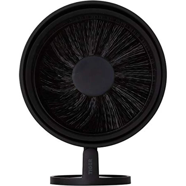Tiger Tune Toilettenbürste, WC-Bürste mit Halter zur Wandmontage, Befestigung ohne Bohren dank integrierter Klebefolie, optional Montage mit Schrauben, Farbe: Black Metal gebürstet / Schwarz – Bild 5