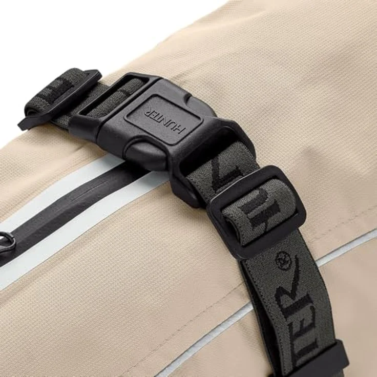 Hunter Tierbedarf Hundemantel Nordby Mops & Co. orange, reflektierende Paspeln, elastische Schlaufen, waschbar bei 30 °C – Bild 4