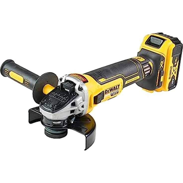 DeWalt 18V 125mm Akku-Winkelschleifer DCG405P3, 3x Akku 5,0 Ah 125 mm Akku – Bild 4