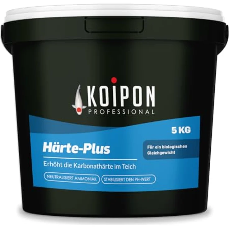 KOIPON Härte-Plus Teichpflege, KH- & pH-Wert Stabilisierung, Ammoniakreduzierung, Made in Germany – Bild 1