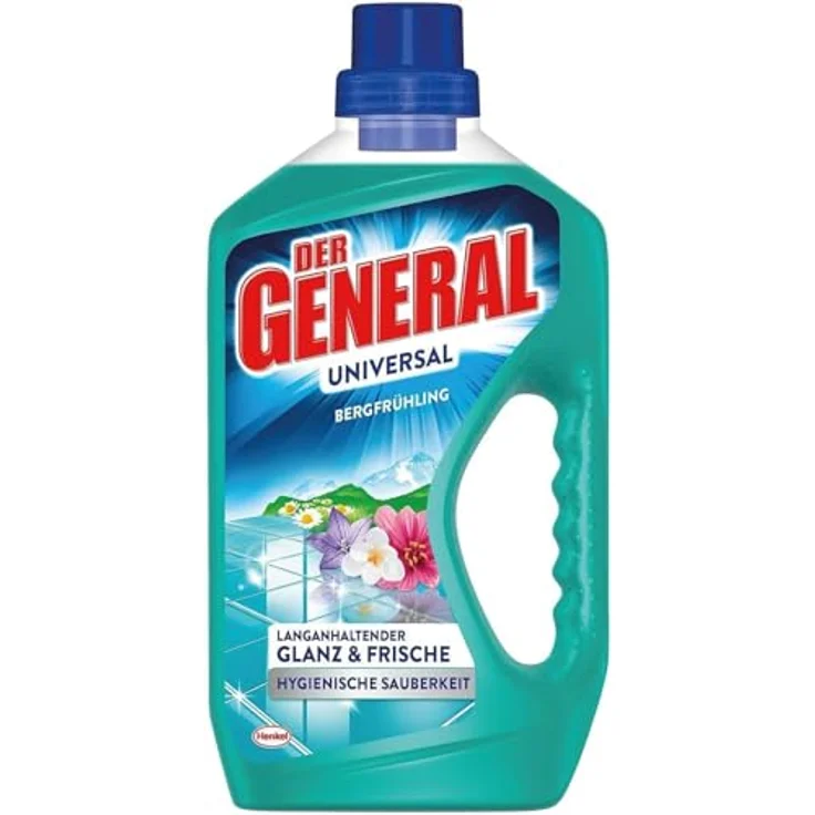 Der General Der General Universal Bergfrühling 750ml Allzweckreiniger mit Repair- und Refresh-Effekt, strahlender Glanz und langanhaltende Frische – Bild 2