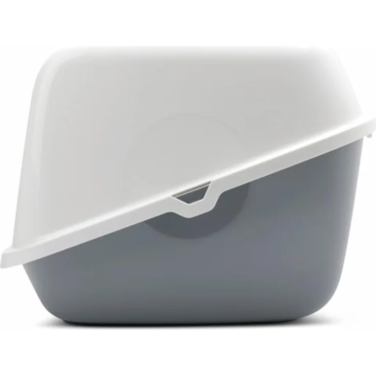 Savic Katzentoilette Nestor Giant, weiss-grau (Katzenklo geschlossen), Katzenklo – Bild 4