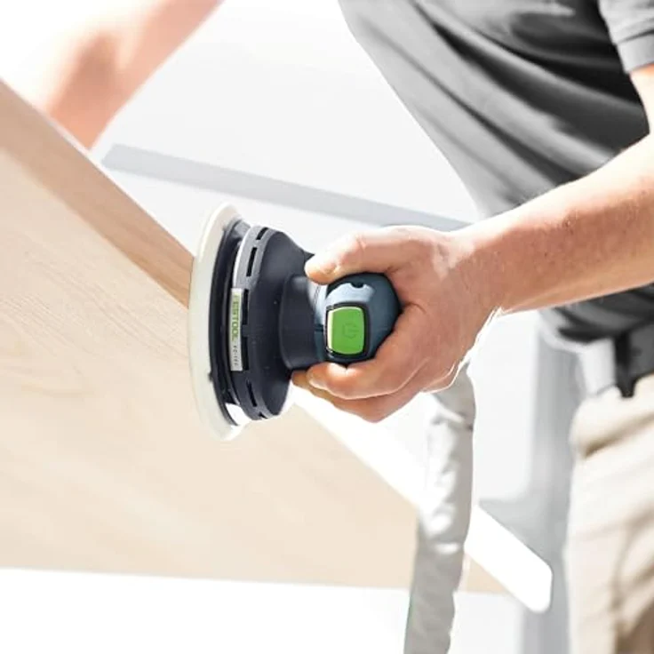 Festool Exzenterschleifer ETS EC 150/5 EQ-SYS GR, leistungsstarker Schleifer mit 150 mm Schleifplatte und integrierter Staubabsaugung – Bild 5
