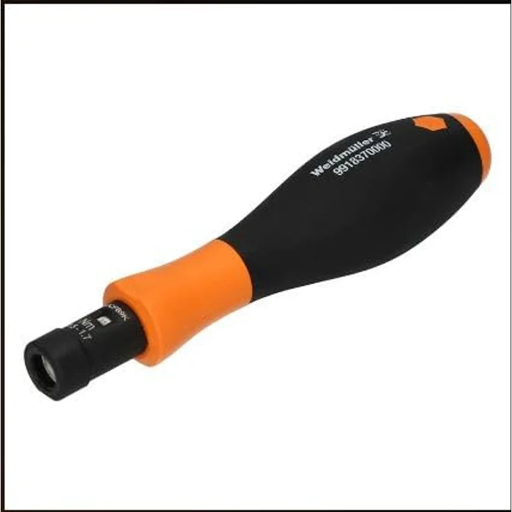 Weidmüller DMS MANUELL 0,5-1,7, Drehmoment-Schraubendreher 0.5 - 1.7 Nm mit ergonomischem Griff und Wechselklingensystem, DIN EN ISO 6789, D – Bild 2