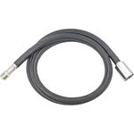 tecuro Küchen-Ersatzbrauseschlauch M15/1 x 1/2" Konusmutter x 120 cm - Nylon mit DVGW, KTW-A, W-270 - Geschirrbrauseschlauch, Länge 120 cm