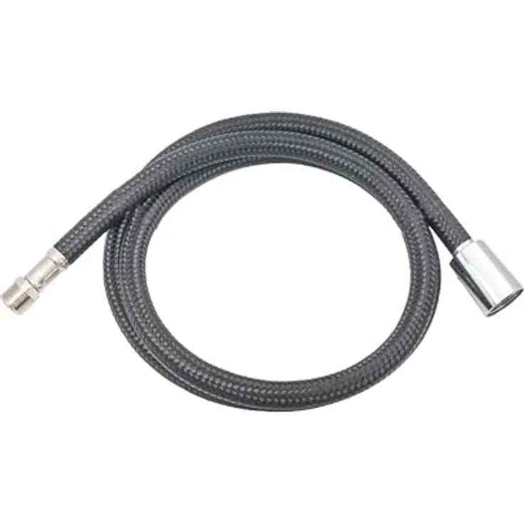 tecuro Küchen-Ersatzbrauseschlauch M15/1 x 1/2" Konusmutter x 120 cm - Nylon mit DVGW, KTW-A, W-270 - Geschirrbrauseschlauch, Länge 120 cm – Bild 1