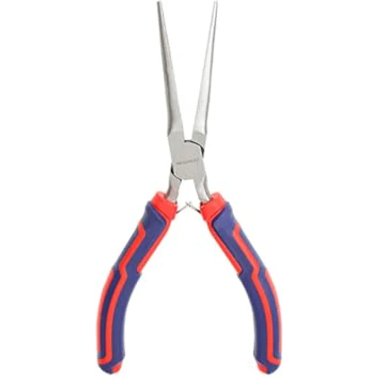 WORKPRO Miniatur-Nadelzange, 15 cm, mehrfarbig, präzise Verarbeitung für feine Arbeiten