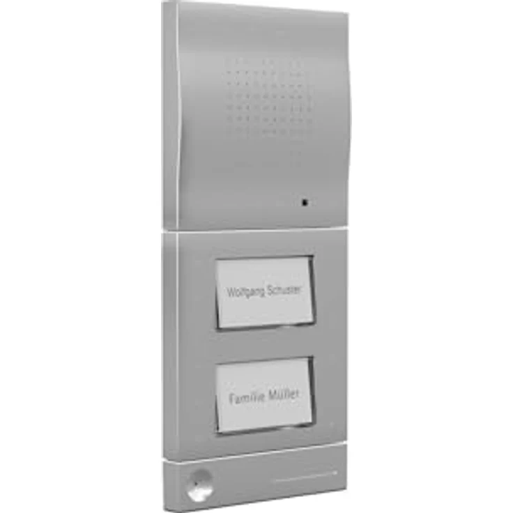 DoorLine Classic Silber Türsprechanlage, Klingel, Türöffner anschließbar, Haustelefon und Handy als Gegensprechanlage, Anschluss a-b 2-Draht – Bild 3
