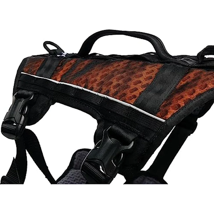 Non-stop dogwear Rock Harness Long |130| Trekking, Führ und Alltagsgeschirr, Größe:M, Blau – Bild 2