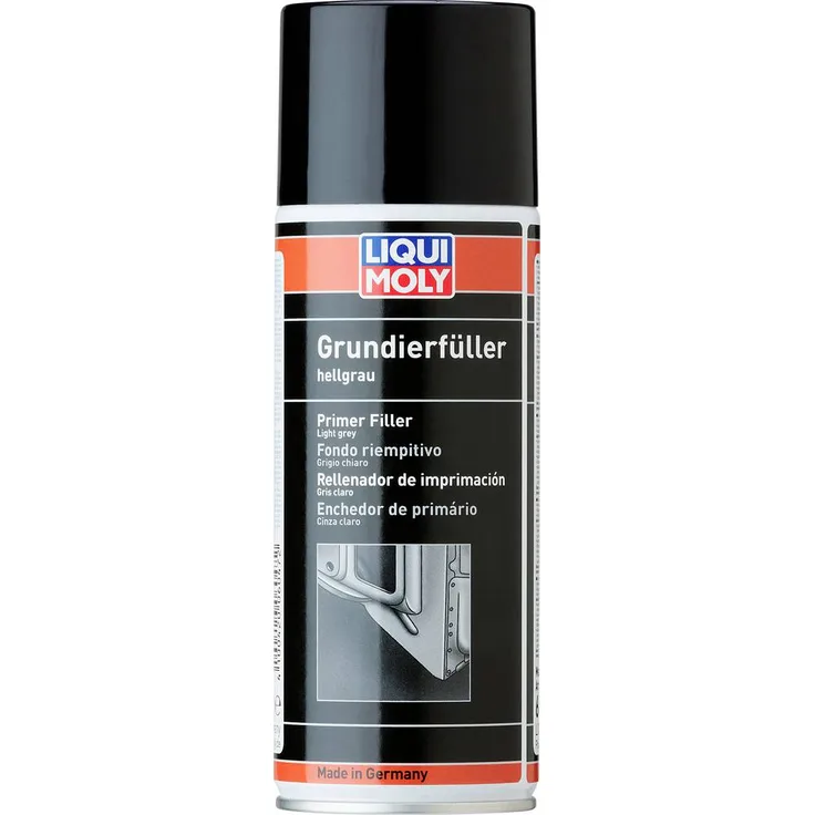 Liqui Moly Grundierfüller 6047, 400ml Mehrzweckgrundierfüller mit hoher Haftung und Korrosionsschutz für Reparaturlackierungen