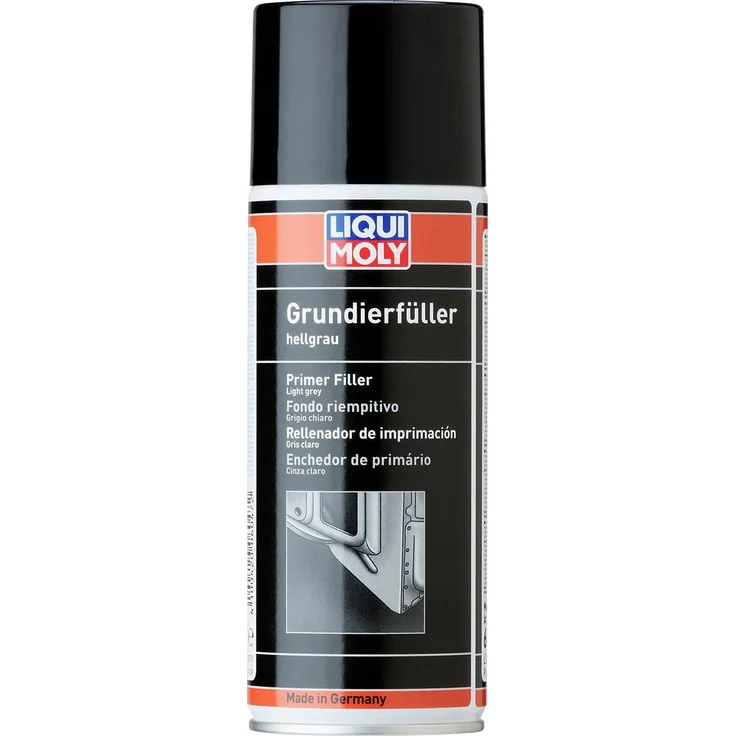 Liqui Moly Grundierfüller 6047, 400ml Mehrzweckgrundierfüller mit hoher Haftung und Korrosionsschutz für Reparaturlackierungen