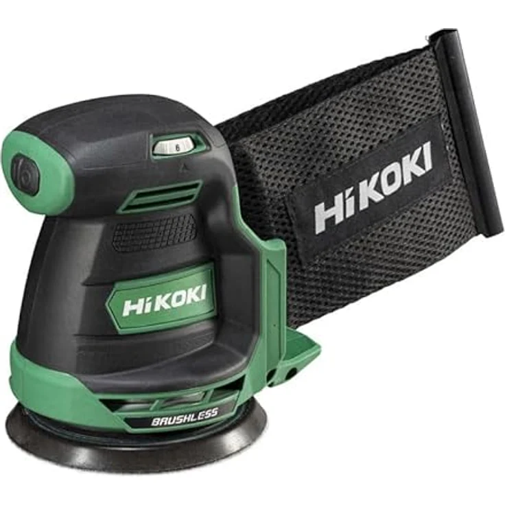 HIKOKI SV1813DAW2Z Schwingschleifer, 18 V, Ø 125 mm (nur Produkt) im Koffer – Bild 2