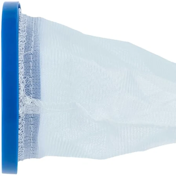 vhbw Grobstaubfilter für Pool Blaster iVAC 250Li, iVAC C2, Max, Max CG, Max Li - Ersatzfilter, waschbar, 11 x 11 x 2,3 cm, weiß/blau – Bild 7