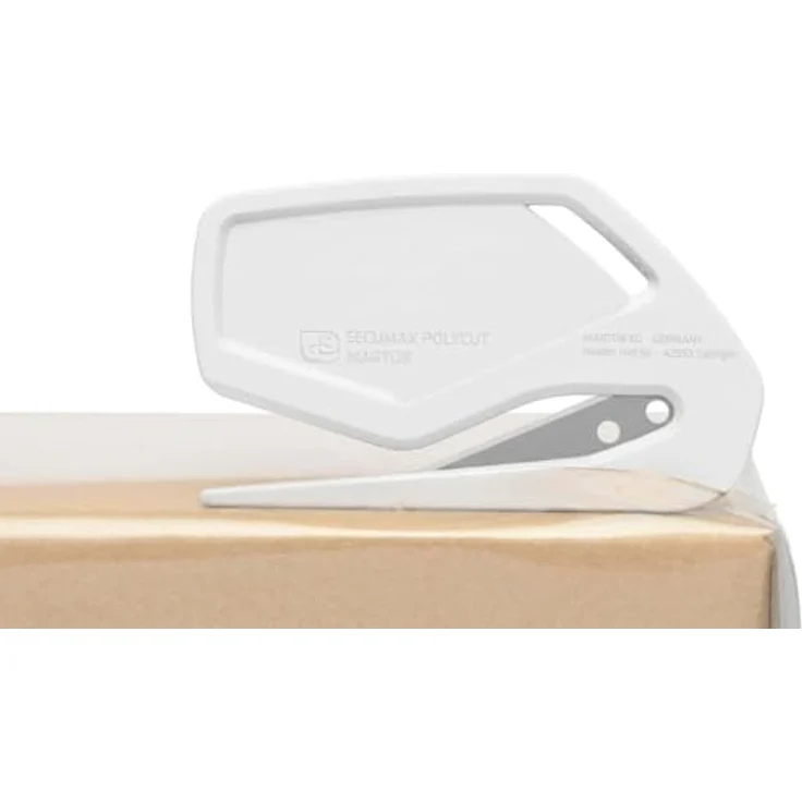 MARTOR SECUMAX POLYCUT, 10 x Sicherheitsmesser mit verdeckter Klinge, Einwegmesser, ergonomischer Kunststoff-Griff, leicht, für Rechts- & Linkshänder – Bild 2