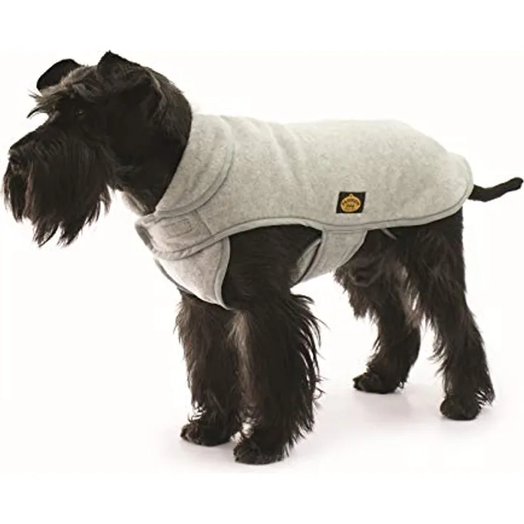 Fashion Dog Fleece-Hundemantel - Grau - 39 - Preisvergleich
