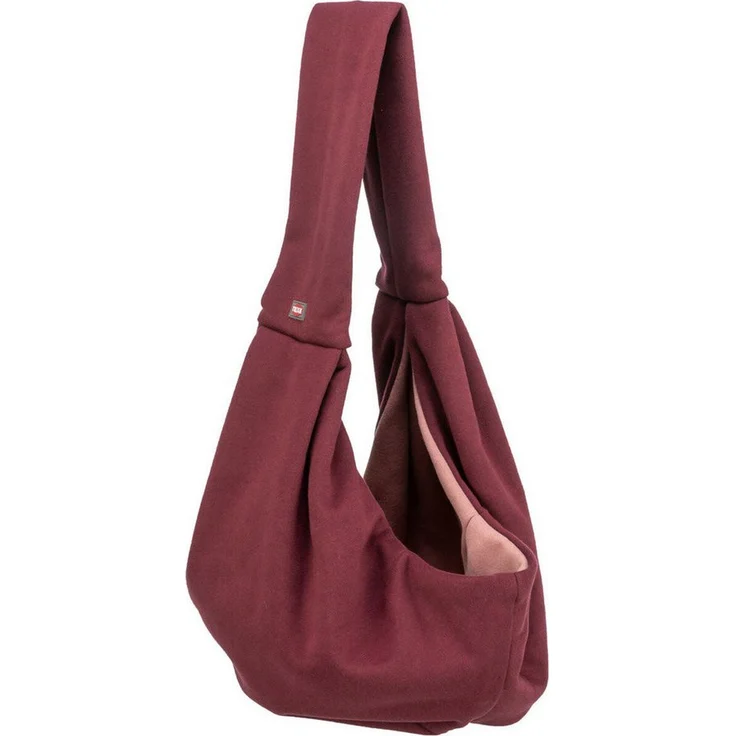 TRIXIE Fronttasche Soft rosa, komfortable Tiertransporttasche mit integrierter Kurzleine, für Haustiere bis 5 kg