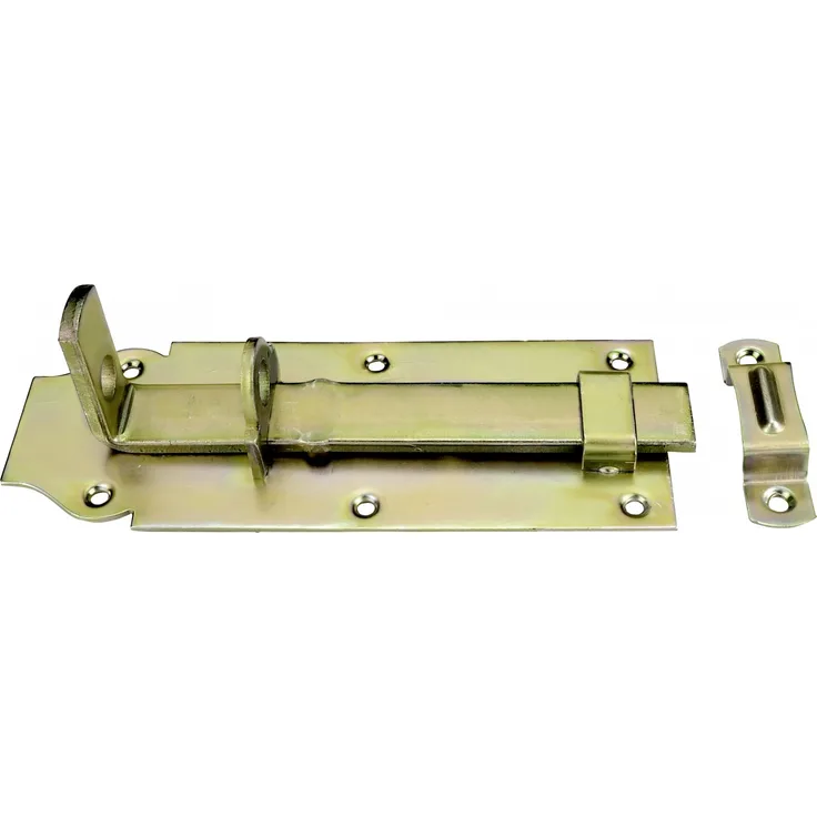 Conmetall Schlossriegel 55 x 140 mm gelb verzinkt, 1 Stück