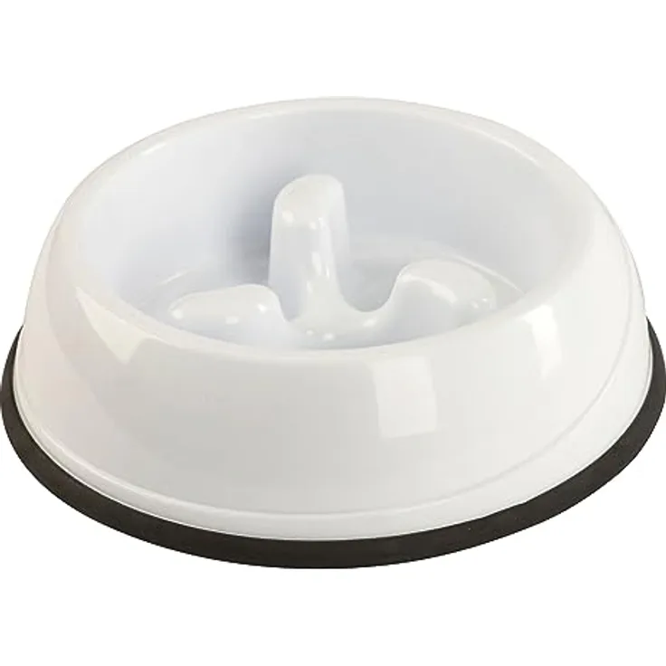 Kerbl Pet Kunststoffnapf Anti Dribble 500ml, weiß