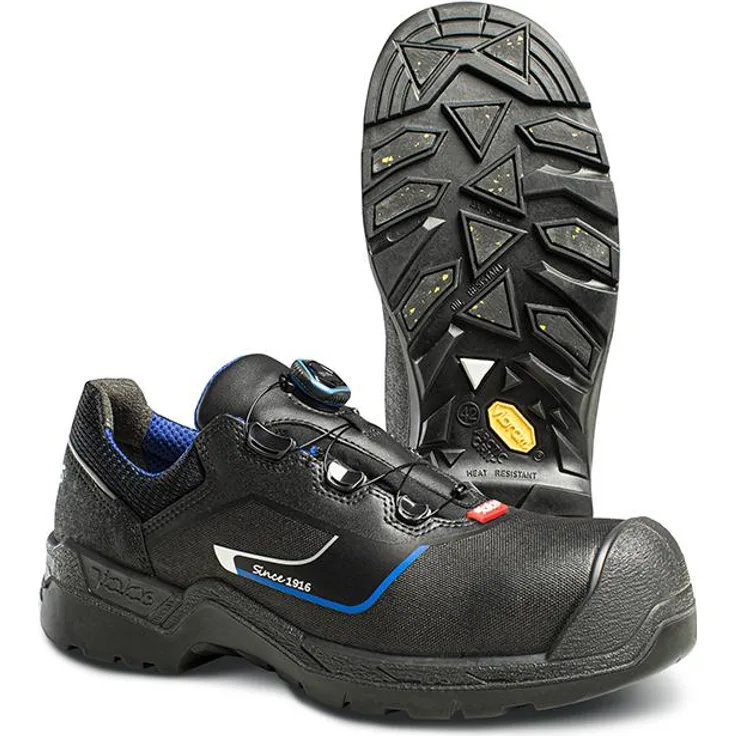 Ejendals Jalas Halbschuh S3 SRC CI HRO HI, Arbeitsschuh mit BOA-Verschluss und Vibram Arctic Grip Sohle