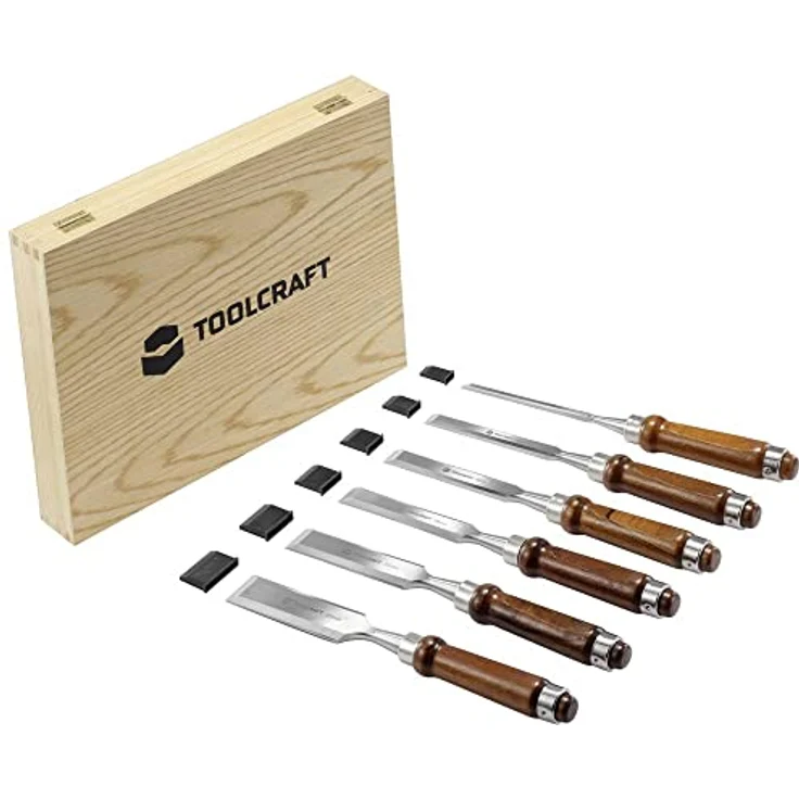 TOOLCRAFT TO-7873785 Holzmeißel, 6-tlg. Set – Bild 3