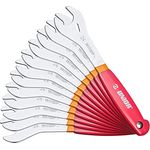 Unior Werkzeugkegelschlüssel-Set, 12-teilig, Rot, 13-28 mm - Preisvergleich