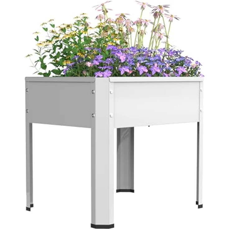 Urban Hochbeet Balora M, Metall Hochbeet 50x40 cm mit wetterfestem Design und einfacher Aufbauanleitung – Bild 1
