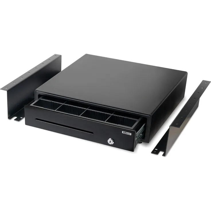 SAFESCAN Geldkassette Montagehalterung für LD / SD / HD-4141 Modelle, robustes Metallhalterungs-Set, 0,86 KG, 41 cm x 10 cm x 7.1 cm, silber