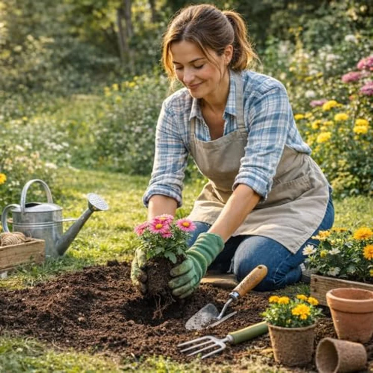 Galamio Blumenerde torffrei, Gebrauchsfertige Gartenerde in 1 Palette (45 x 40 l / 1.800 Liter) – Bild 5