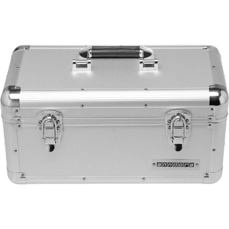 anndora Werkzeugkoffer Transportbox 13 L Werkzeugkasten Werkzeugbox - silber – Bild 7