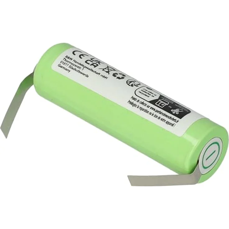 Vhbw Akku für Braun 6515, 6518, 6520, 6522, 6525, 6550, 6610, 6620, 6680, 2500mAh, 1,2V, NiMH, hochwertige Energieversorgung – Bild 8