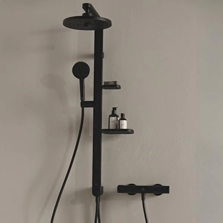 Ideal Standard Duschsystem Ceraflow Alu+, 110.40 cm, Multifunktionsbrause aus 84% recyceltem Aluminium, WRAS-zertifiziert – Bild 7