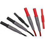 PeakTech Multimeter PeakTech P 7005: Prüfleitungen ~ 1000 V / 10 A ~ mit 4mm, (1 St) ~ Sicherheit durch doppelte Isolierung ~ PeakTech ~ spannungsprüfer ~ 4mm, (1 St) ~ Schwarz - Preisvergleich