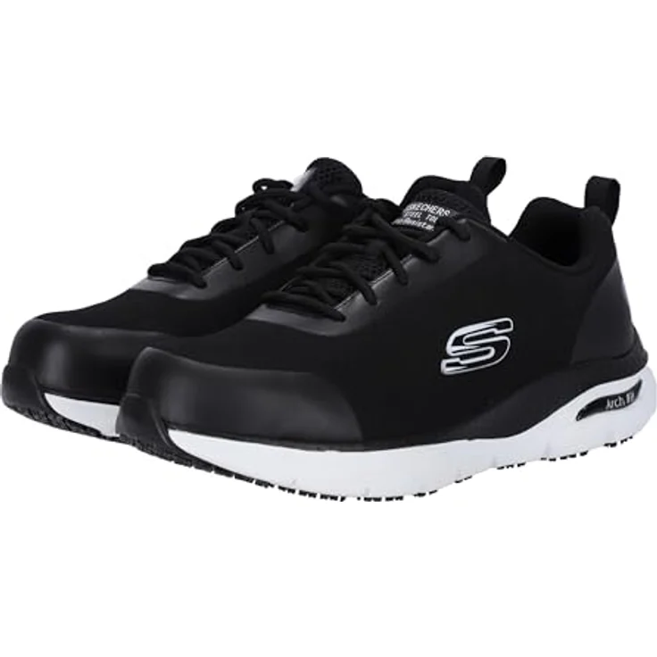 Skechers Skechers Ringstap Arbeitsschuh, Sicherheitsschuh mit Air-Cooled Memory Foam, schwarz – Bild 5