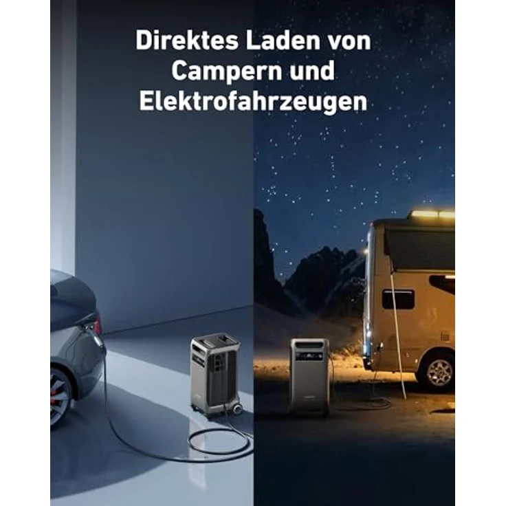 Anker SOLIX F3800, Solarspeicher mit 3800 Wh Kapazität, 4000 W Leistung und Schnellladefunktion – Bild 4