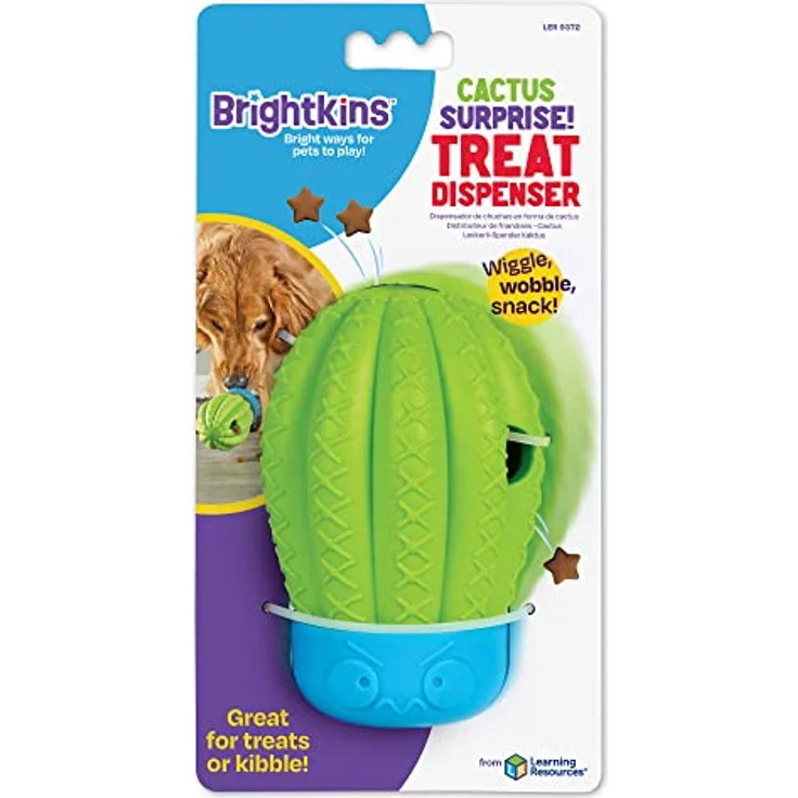 Brightkins Cactus Surprise Treat Dispenser (Beschäftigungsspielzeug), Hundespielzeug – Bild 2