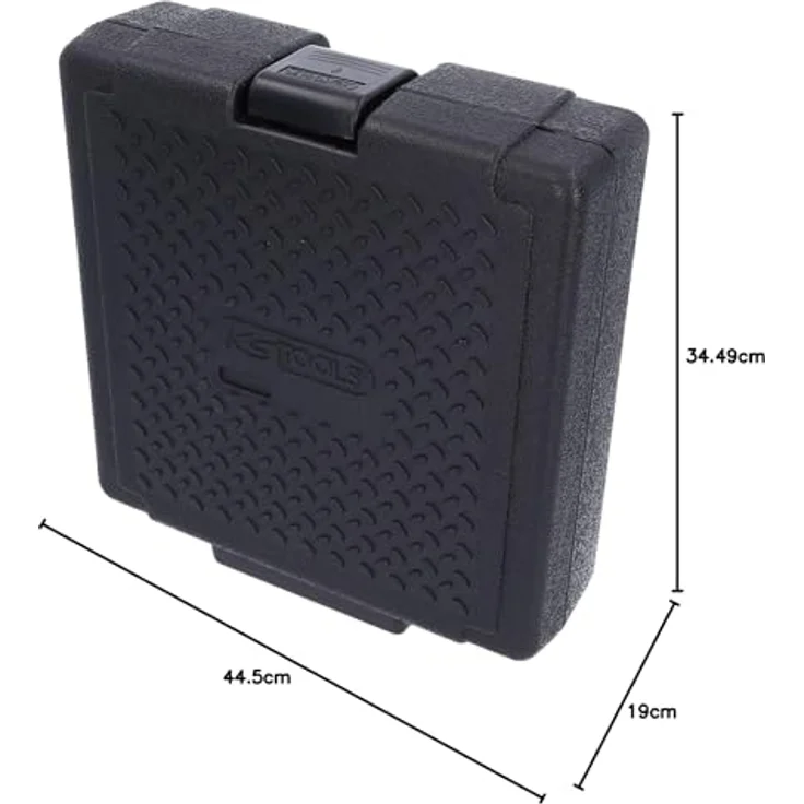 KSTOOLS 1/6 Kunststoff-Leerkoffer für 913.1460, 515.0100, schwarz, Gewicht 455 g – Bild 10